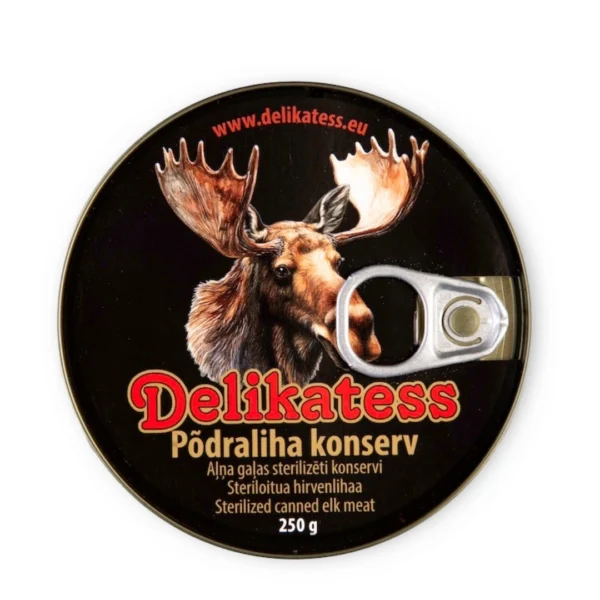 Delikatess Põdraliha konserv