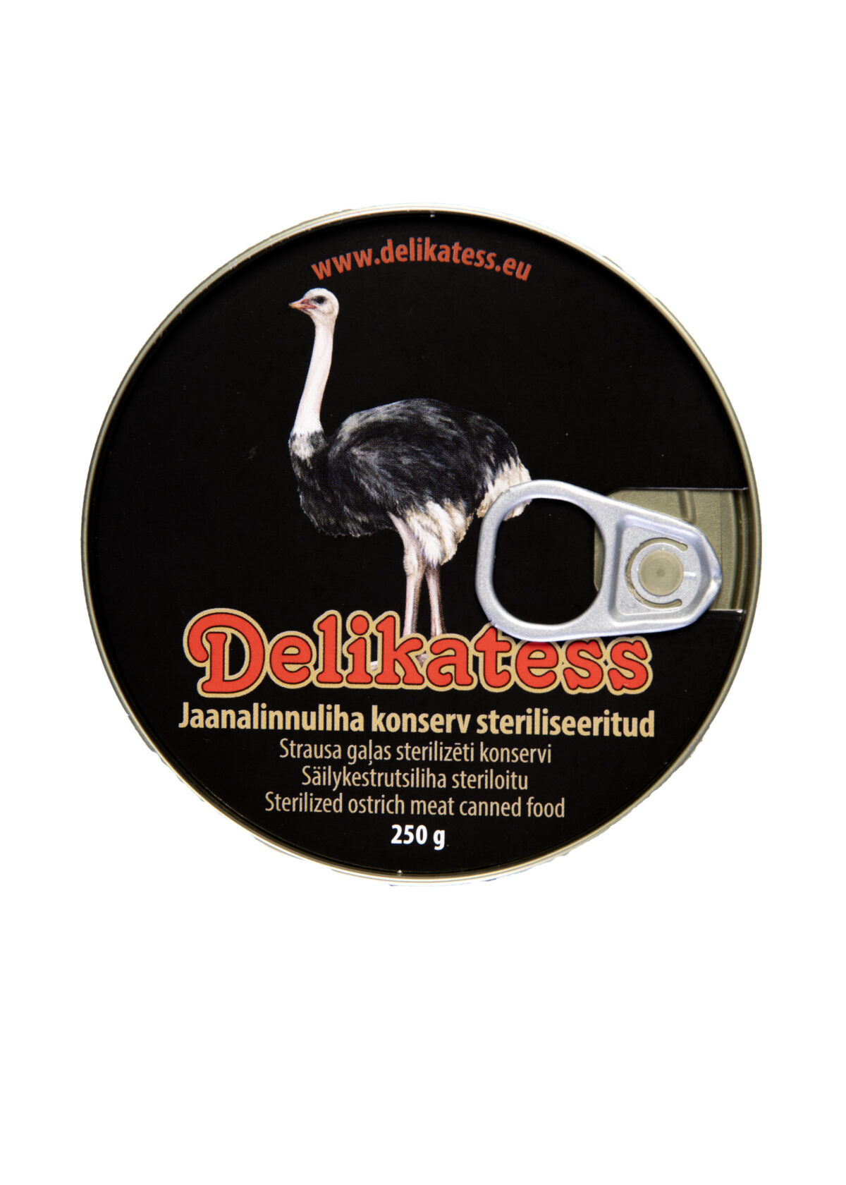 _TIU1597 - Copy copy 2 Sterilized canned ostrich meat 250 g - Image 1